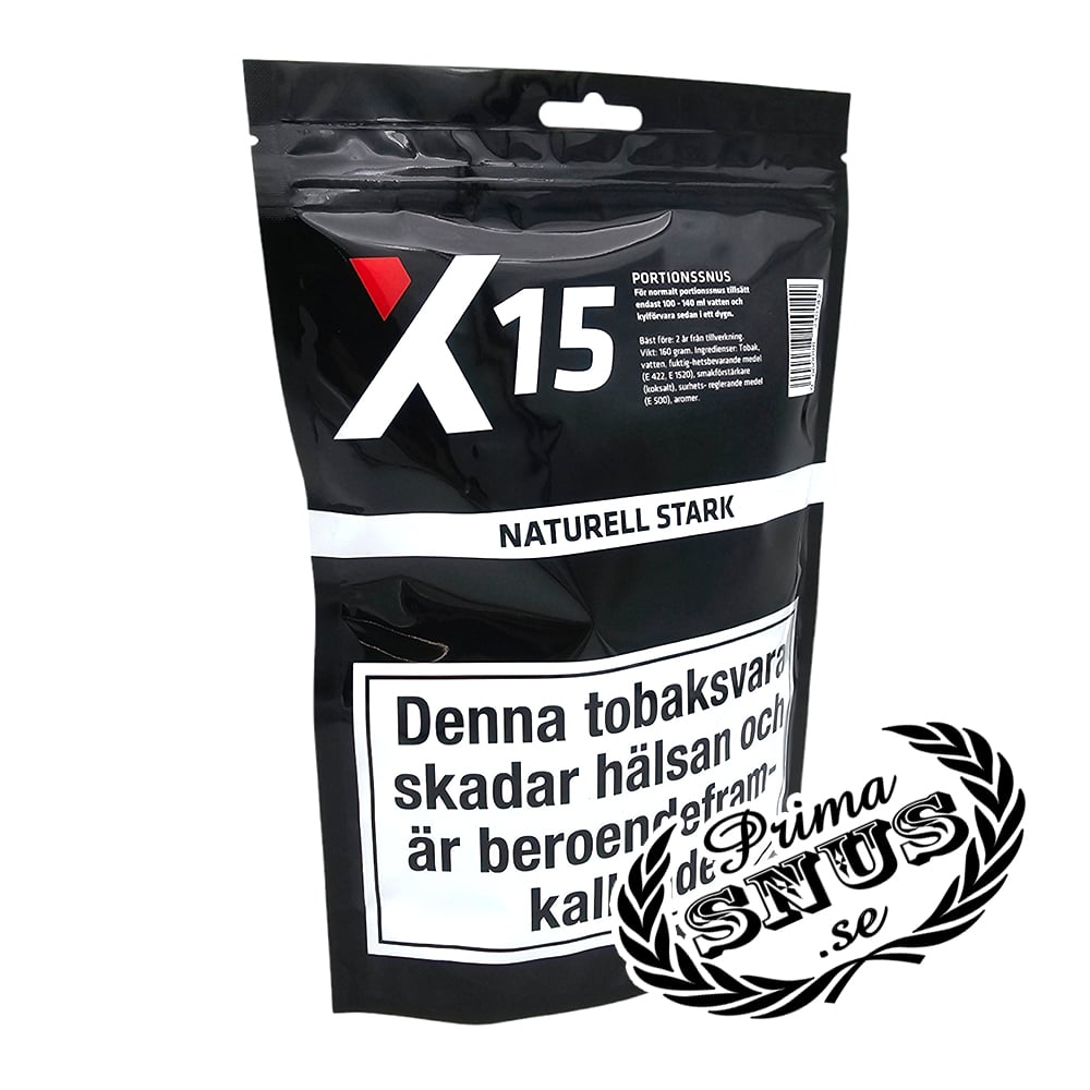 X-15 Portion Naturell Stark 400 prillor X-15 Portion Naturell Stark 400 prillor